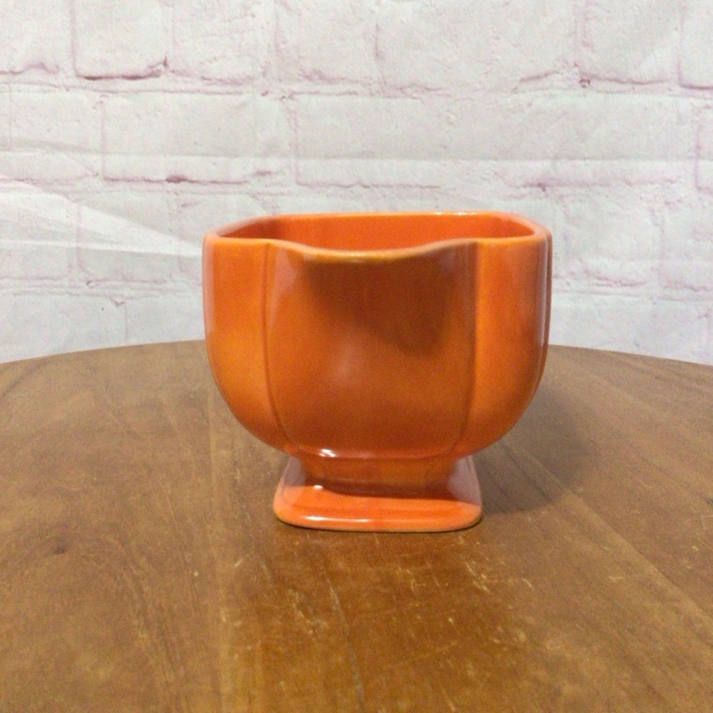 Vintage Homer Laughlin Riviera Red Creamer - Picture 2 of 7